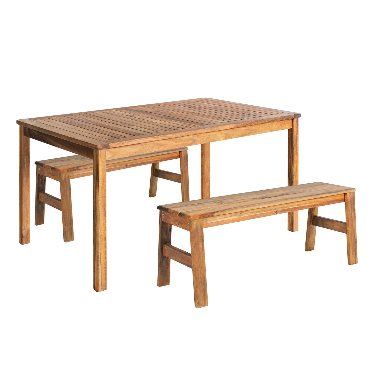 Acadia Outdoor Table & 36" Bench Set