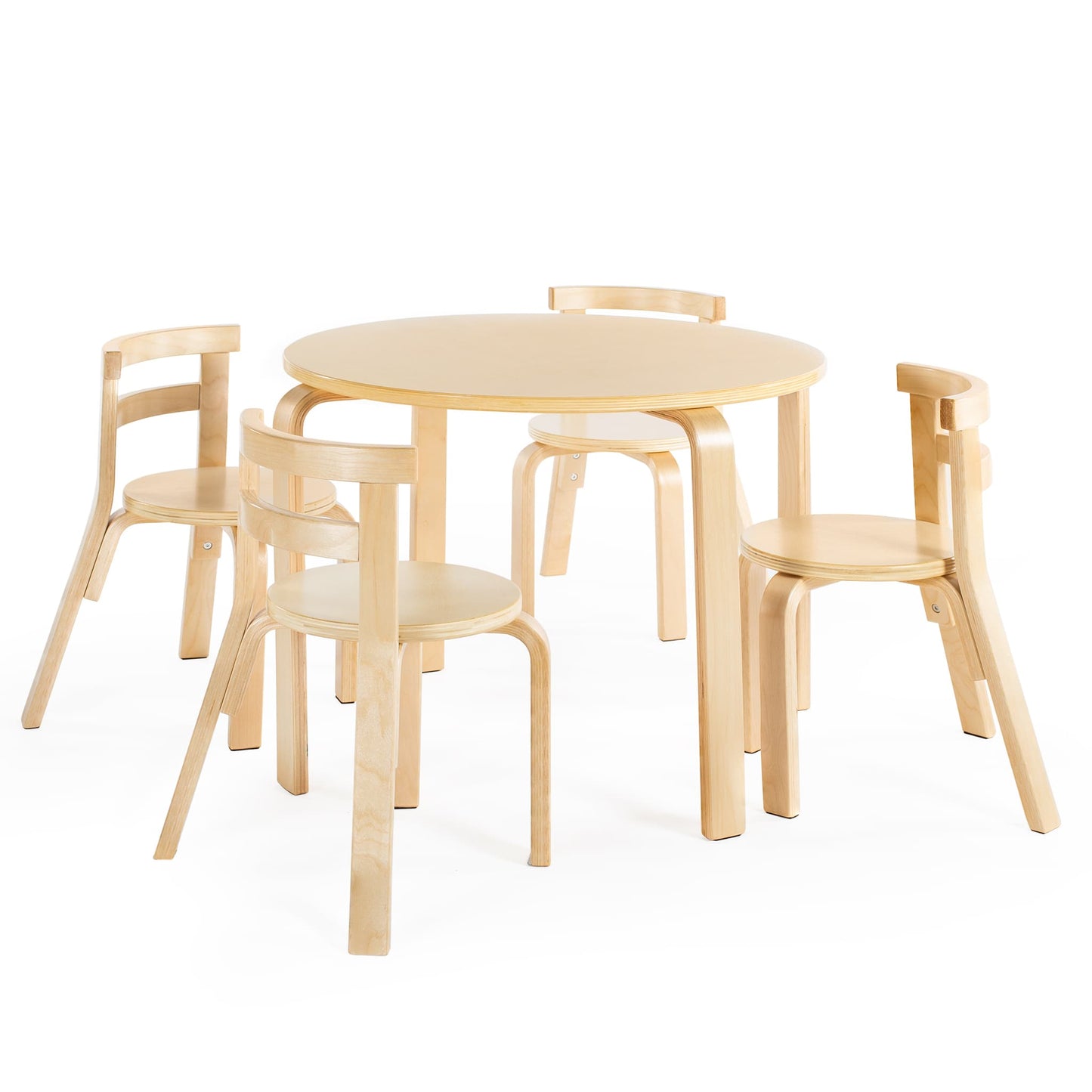 Nordic Table and 4 Chairs Set
