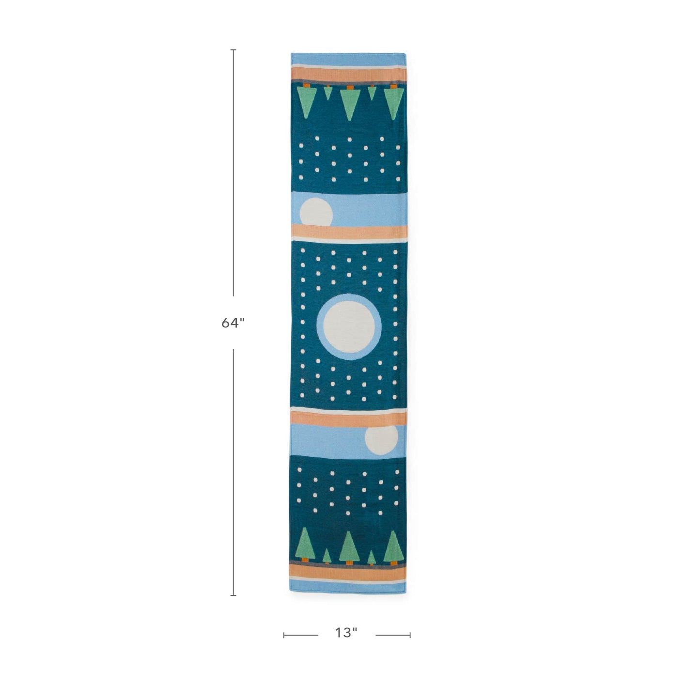 Winter Decorative Runner - 64" x 13"