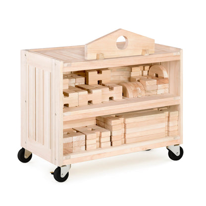 Notch Blocks Storage Cart