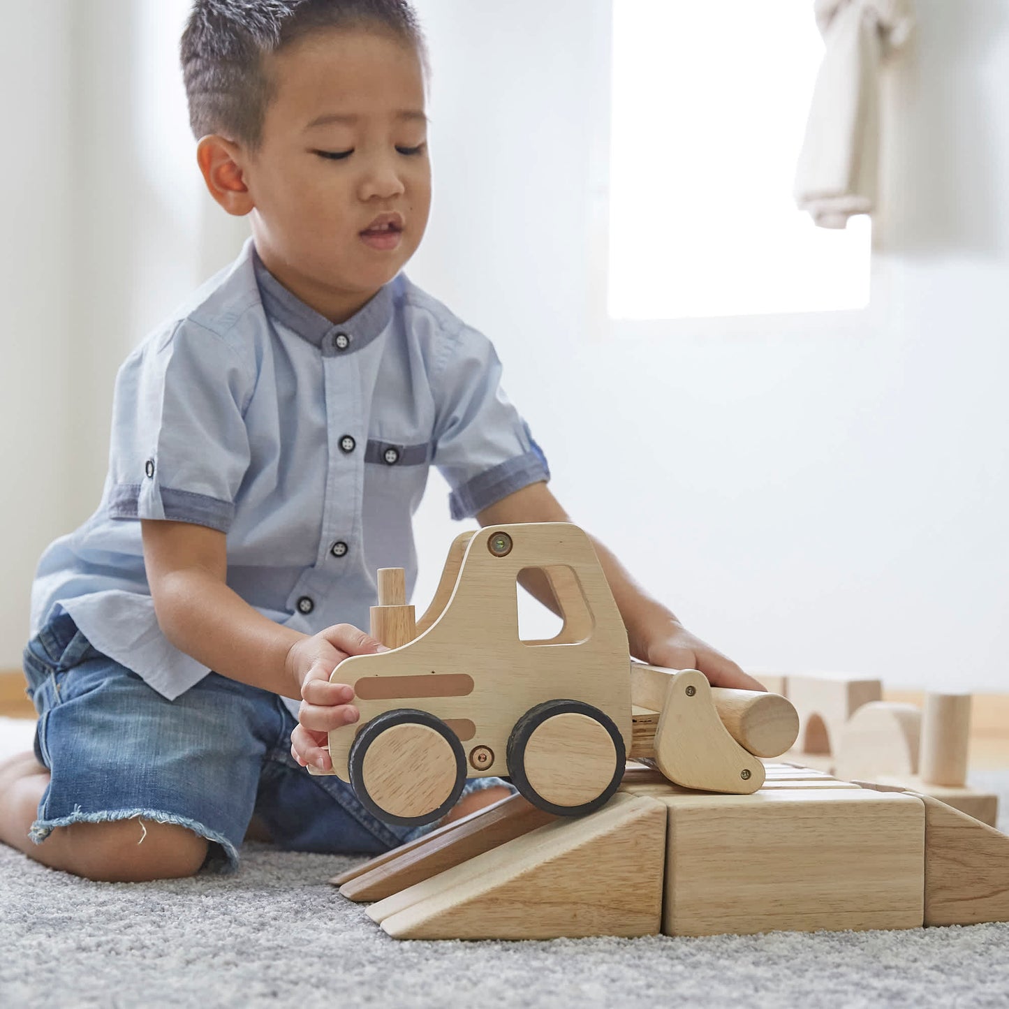 Wooden Front Loader