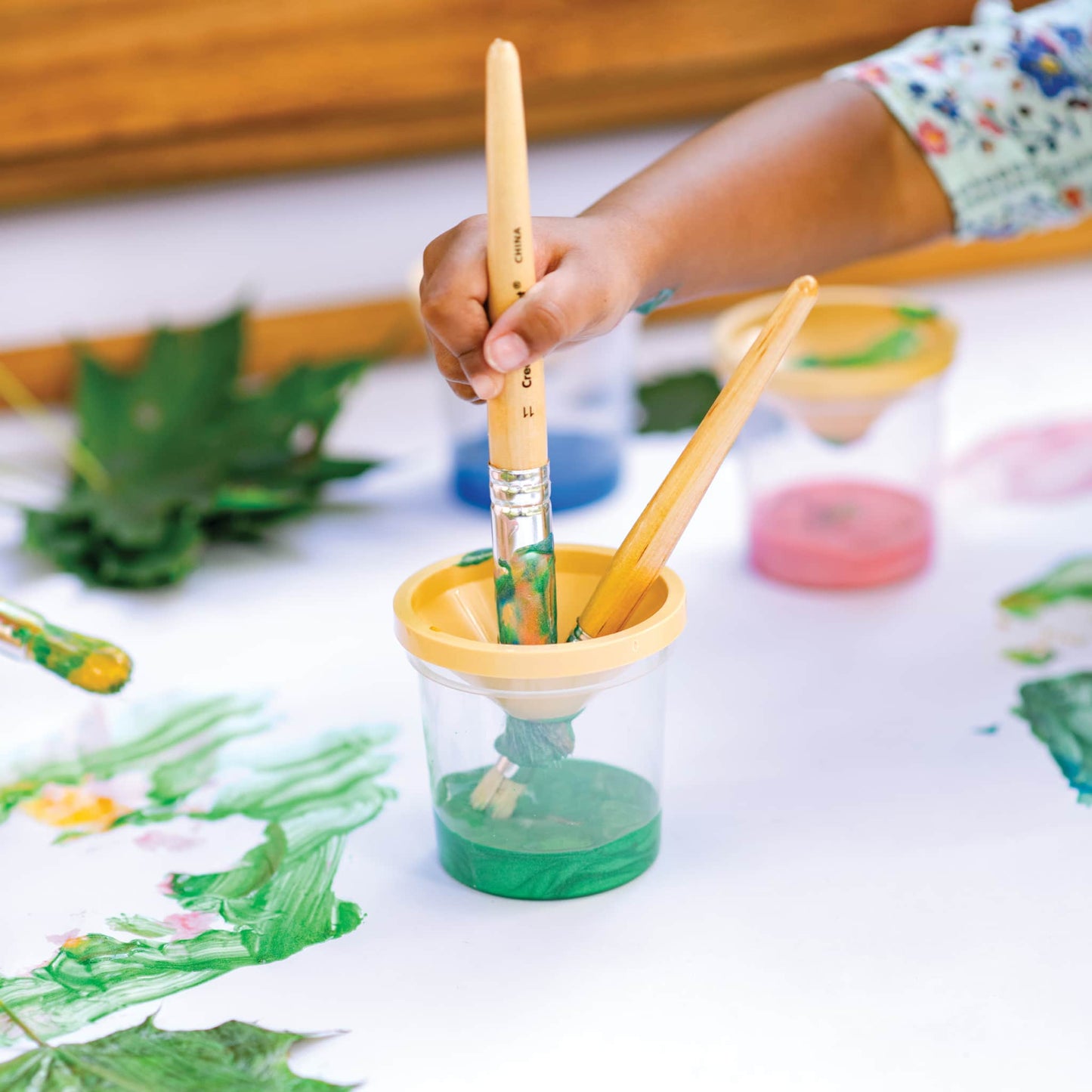 Acadia Outdoor Art Activity Table and Stool Set