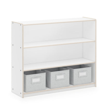 EdQ 3-Shelf Open Storage with Bins - 36"