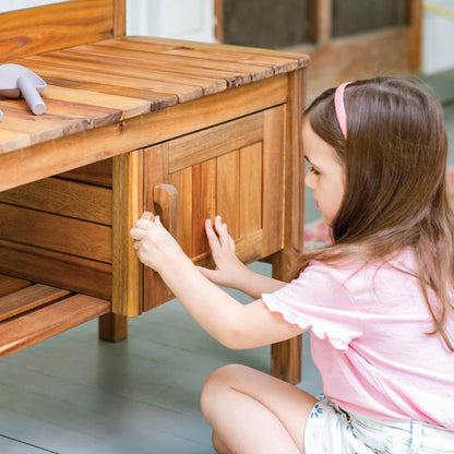 Martha Stewart Kids' Outdoor Potting Bench and Tools
