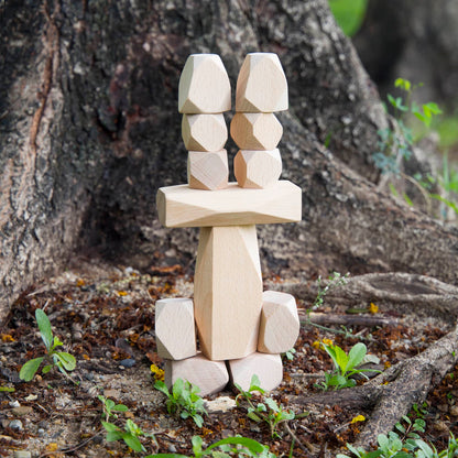 Wood Stackers - Standing Stones
