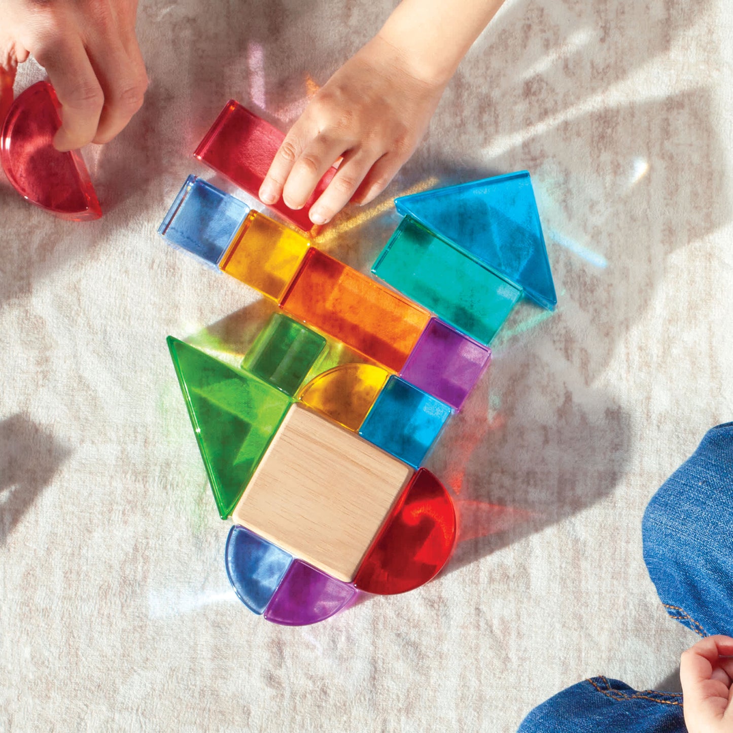 Acrylic Rainbow Unit Blocks - Foundation Set