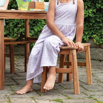 Martha Stewart Kids' Outdoor Craft Table, Benches and Umbrella Set