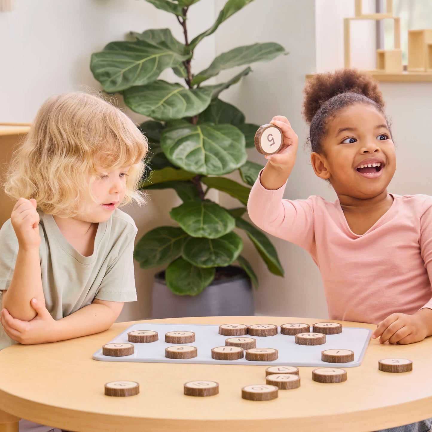 Magnetic Wood Cookie Counters