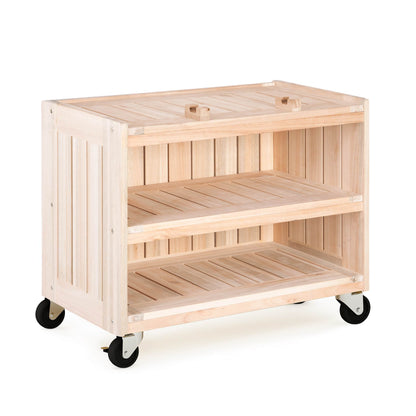 Notch Blocks Storage Cart