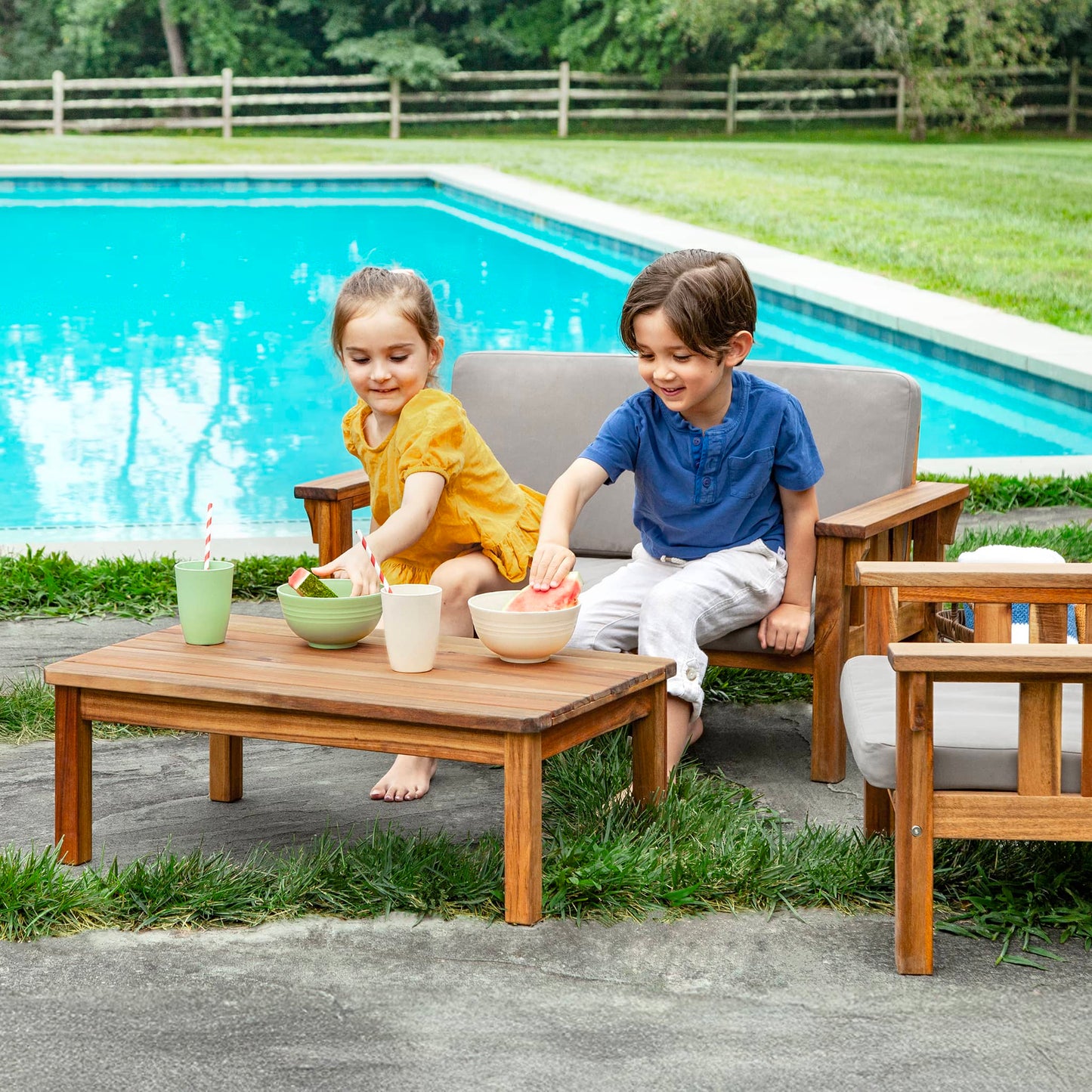 Martha Stewart Kids' Outdoor Low Table