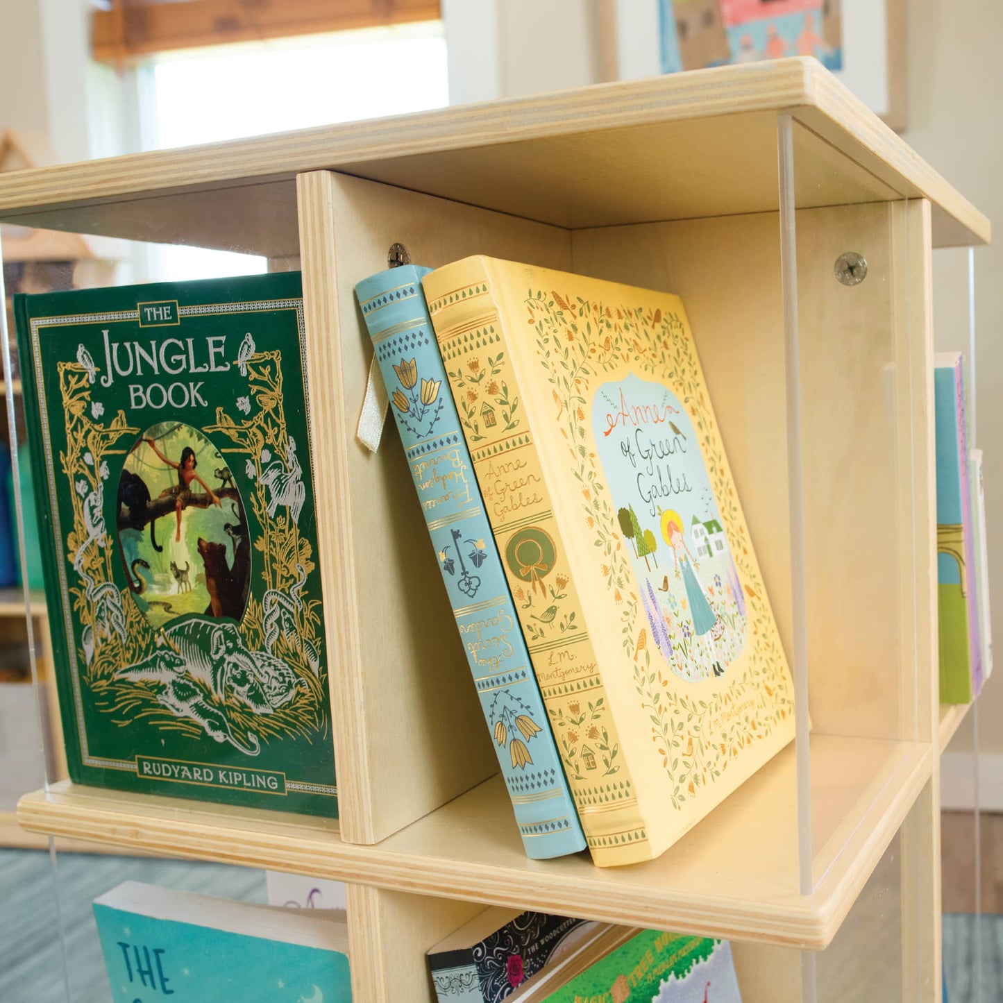 EdQ Rotating Book Display 3 Tier