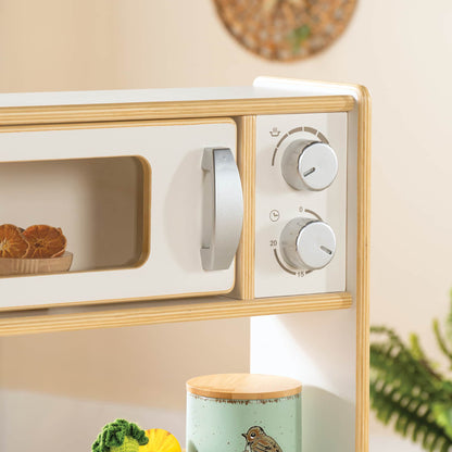 EdQ Kitchen Microwave and Cupboard