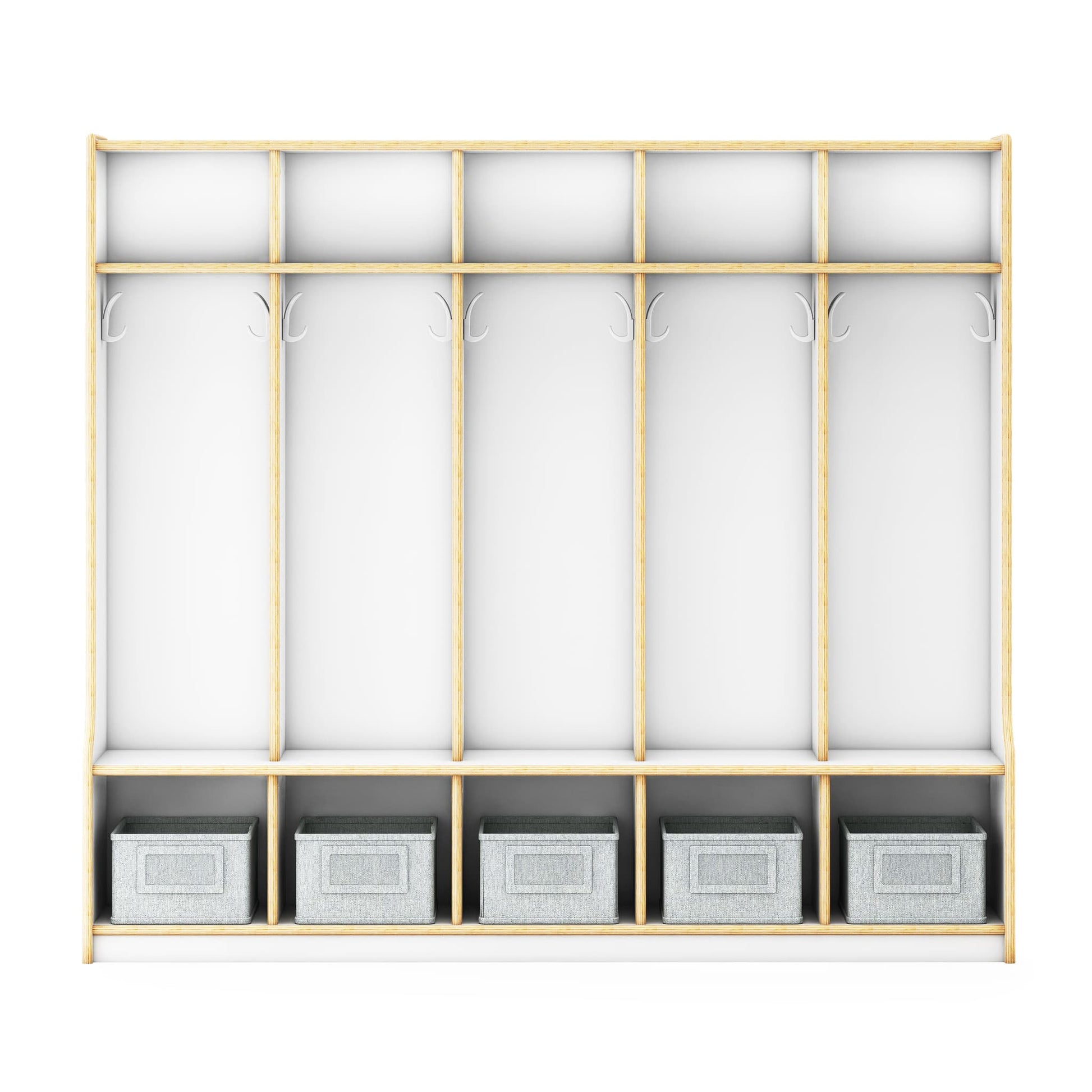 EdQ 5-Section Locker with Bench