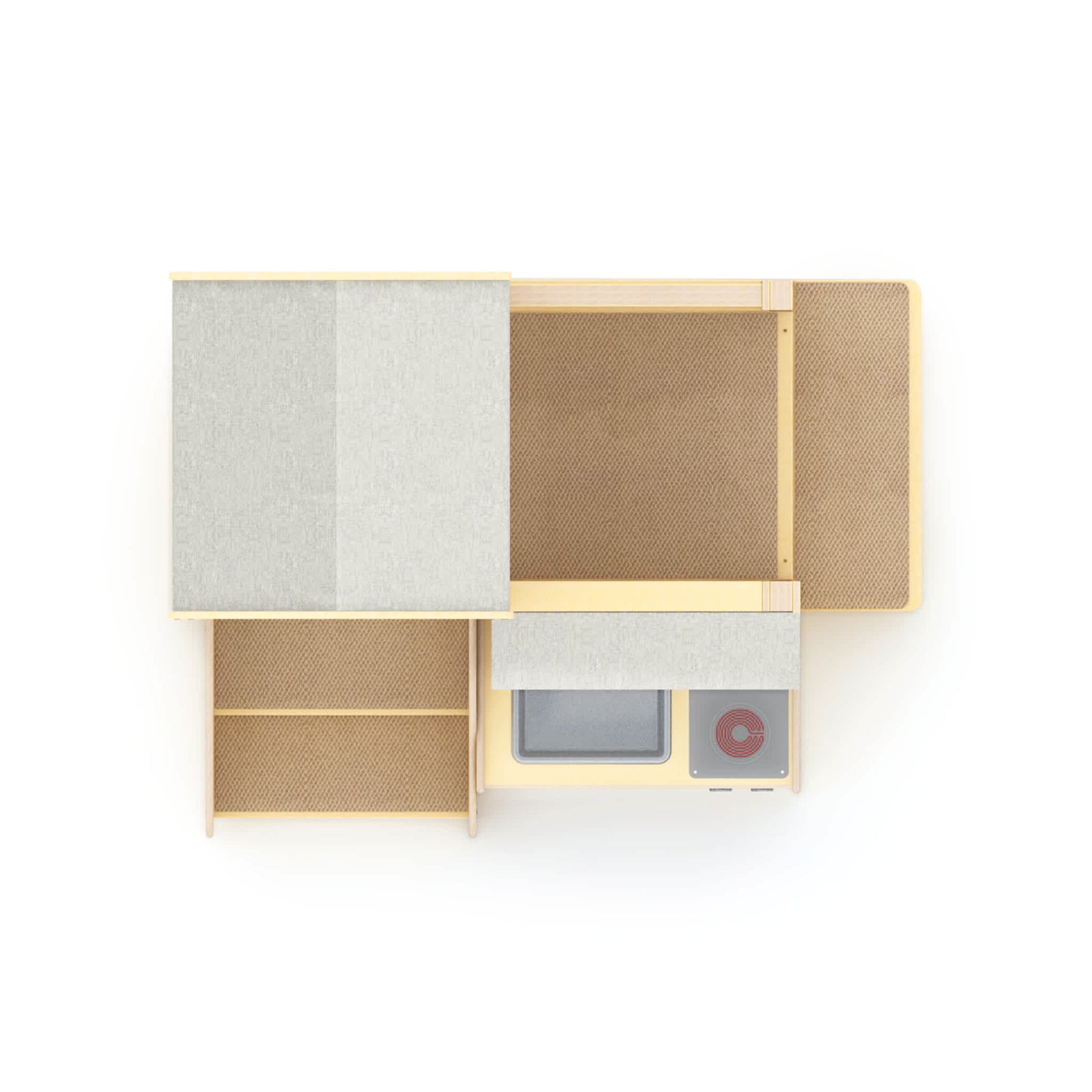 EdQ Toddler Kitchen Loft