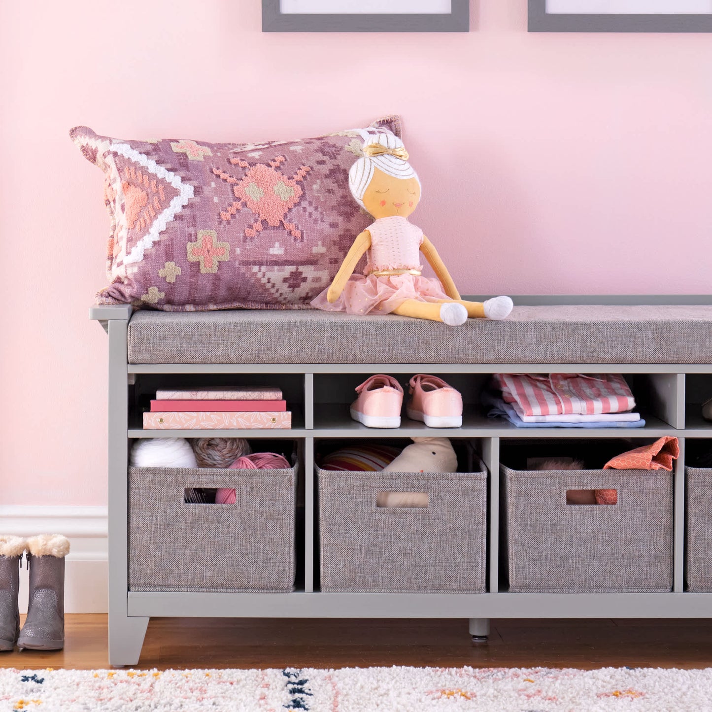 Martha Stewart Kids' Storage Bench