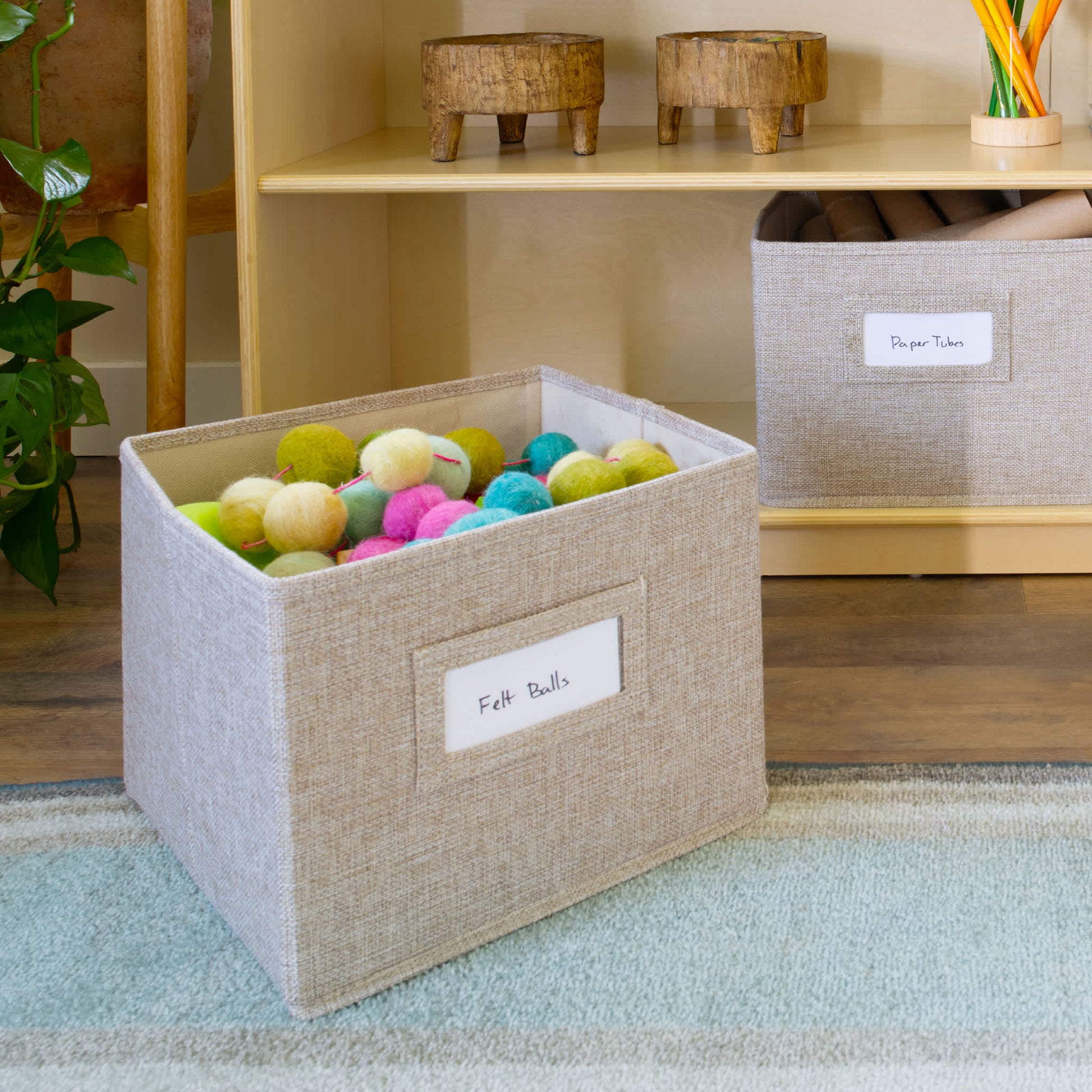 EdQ 2-Shelf Open Storage with Bins - 24"